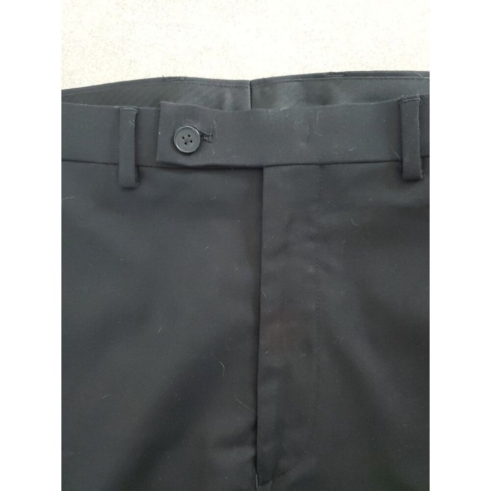 Calvin Klein Mens Black Slim-Fit Performance Dress Pants Size 36W 32L - Picture 5 of 11
